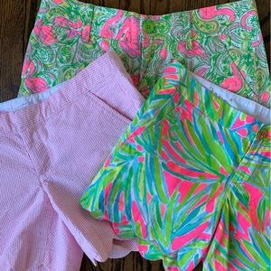 Three Pairs of Lilly Shorts Size 2
